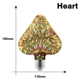 Starburst LED Fancy Schmancy Edison Light Bulbs