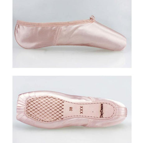 Girls & Womens Red & Pink Ballet Pointe Shoes | Satin Ballerina Ballet Shoes - Woodland Gatherer