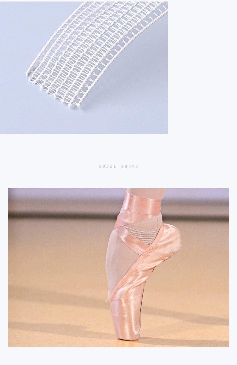Girls & Womens Red & Pink Ballet Pointe Shoes | Satin Ballerina Ballet Shoes - Woodland Gatherer