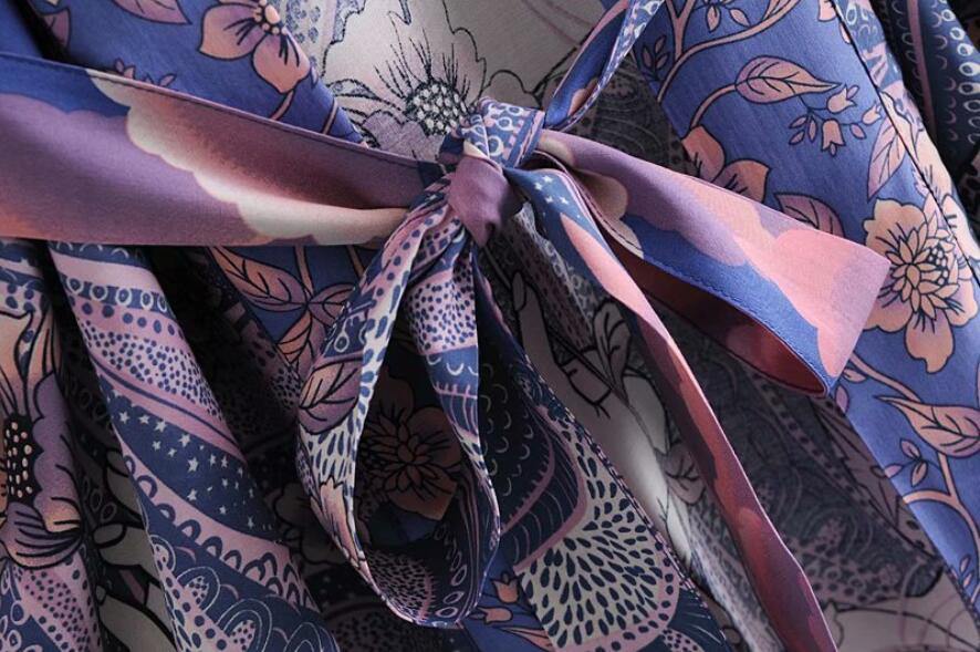 Crescent Moon & Pink Clouds | Kimono Jacket - Woodland Gatherer