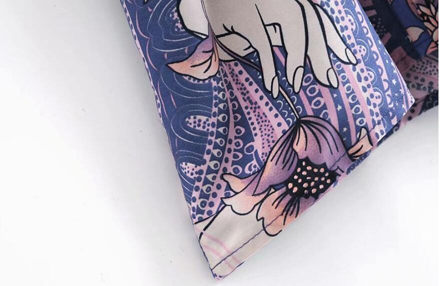 Crescent Moon & Pink Clouds | Kimono Jacket - Woodland Gatherer