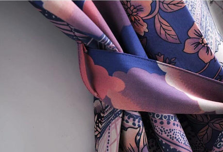 Crescent Moon & Pink Clouds | Kimono Jacket - Woodland Gatherer