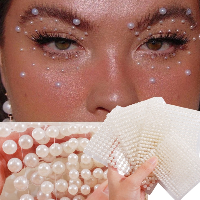Mermaid Pearl Face Jewels