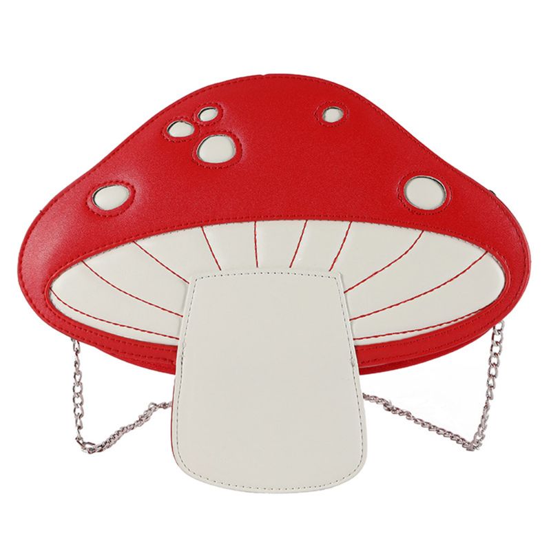 Large Red Mushroom Handbag