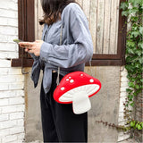 Large Red Mushroom Handbag