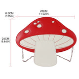 Large Red Mushroom Handbag