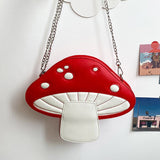 Large Red Mushroom Handbag