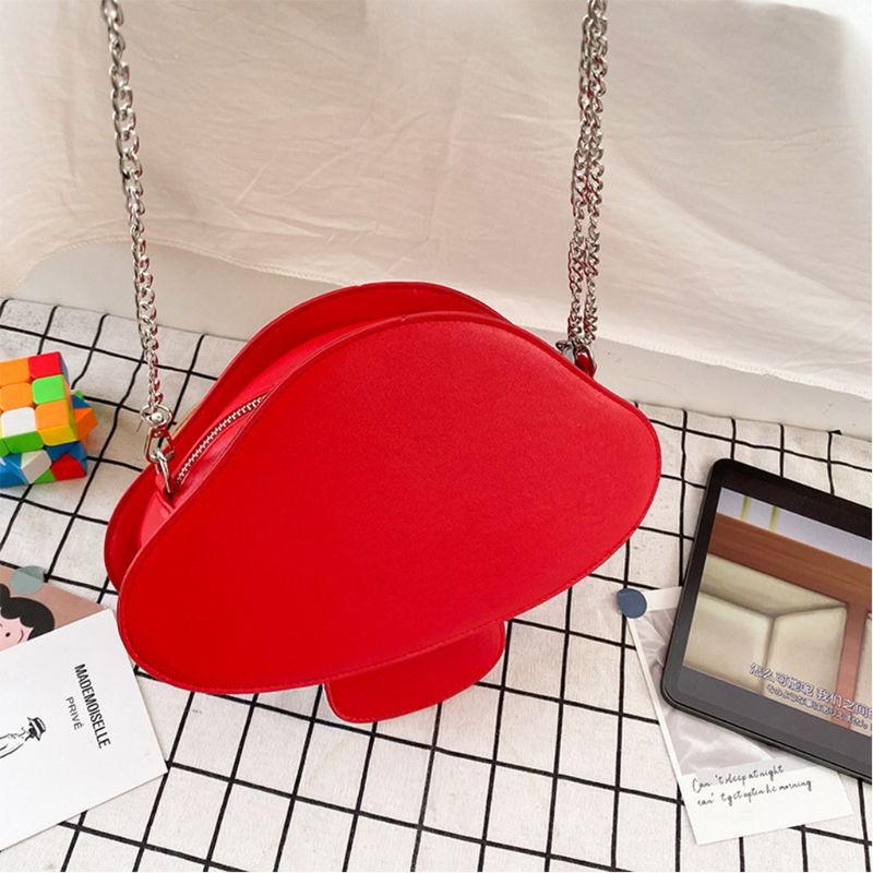 Large Red Mushroom Handbag