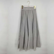 Linen Cotton Maxi Skirts 19 Colours