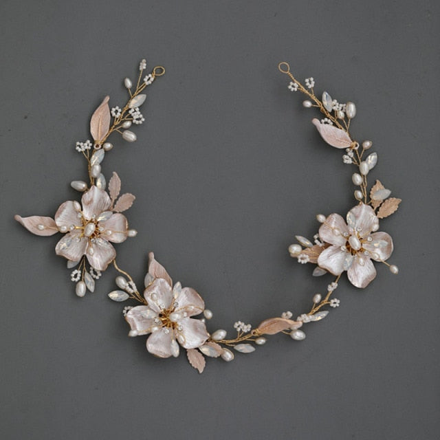 Freshwater Pearls Hair Jewellery Crown