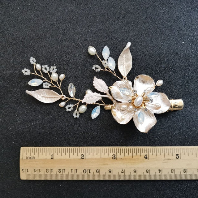 Freshwater Pearls Hair Jewellery Crown