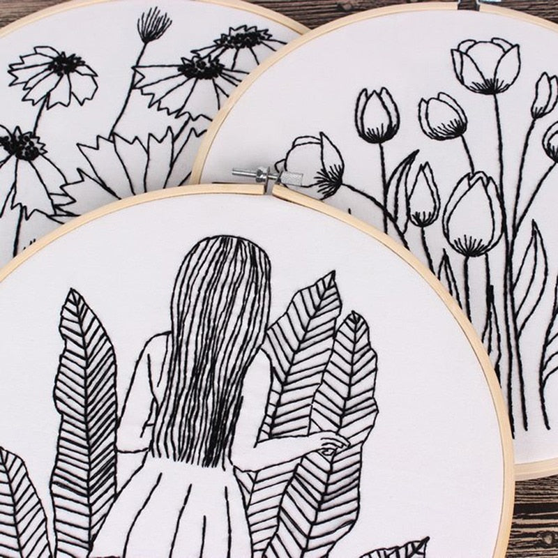 DIY Craft Embroidery Starter Kits