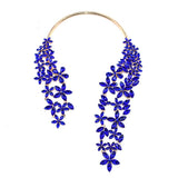 Glass Crystal Open Chokers Necklaces