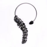 Glass Crystal Open Chokers Necklaces