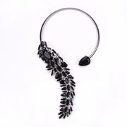 Glass Crystal Open Chokers Necklaces