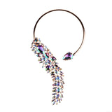 Glass Crystal Open Chokers Necklaces