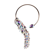 Glass Crystal Open Chokers Necklaces