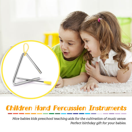 Childrens Hand Percussion Musical Instruments Kit