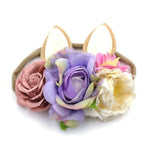 Lovely Little Girls Rabbit Ear Headbands | Woodland Gatherer Hair Accessories - Woodland Gatherer