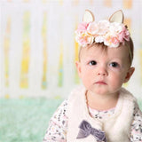 Lovely Little Girls Rabbit Ear Headbands | Woodland Gatherer Hair Accessories - Woodland Gatherer