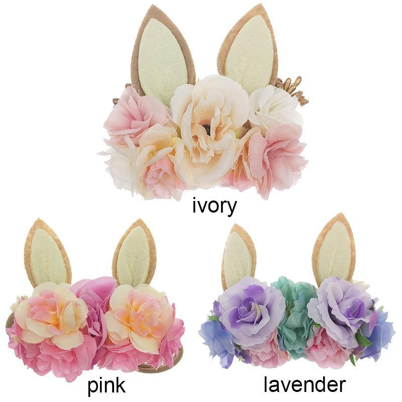 Lovely Little Girls Rabbit Ear Headbands | Woodland Gatherer Hair Accessories - Woodland Gatherer