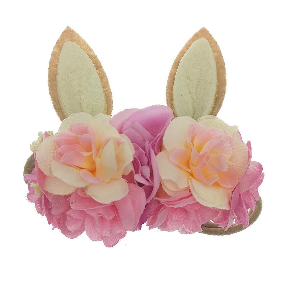 Lovely Little Girls Rabbit Ear Headbands | Woodland Gatherer Hair Accessories - Woodland Gatherer