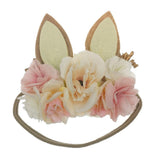 Lovely Little Girls Rabbit Ear Headbands | Woodland Gatherer Hair Accessories - Woodland Gatherer