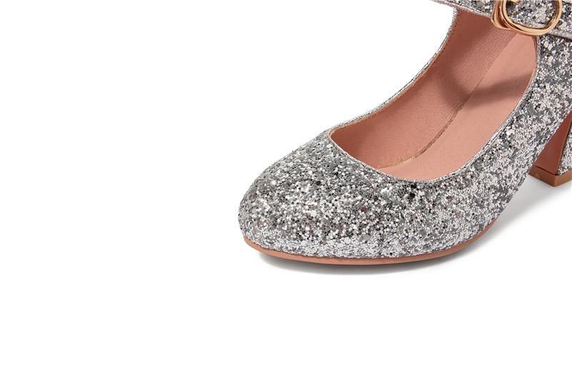 Magical Glittery Shoes | Sizes 4-10.5 | Red, Silver and Gold - Woodland Gatherer