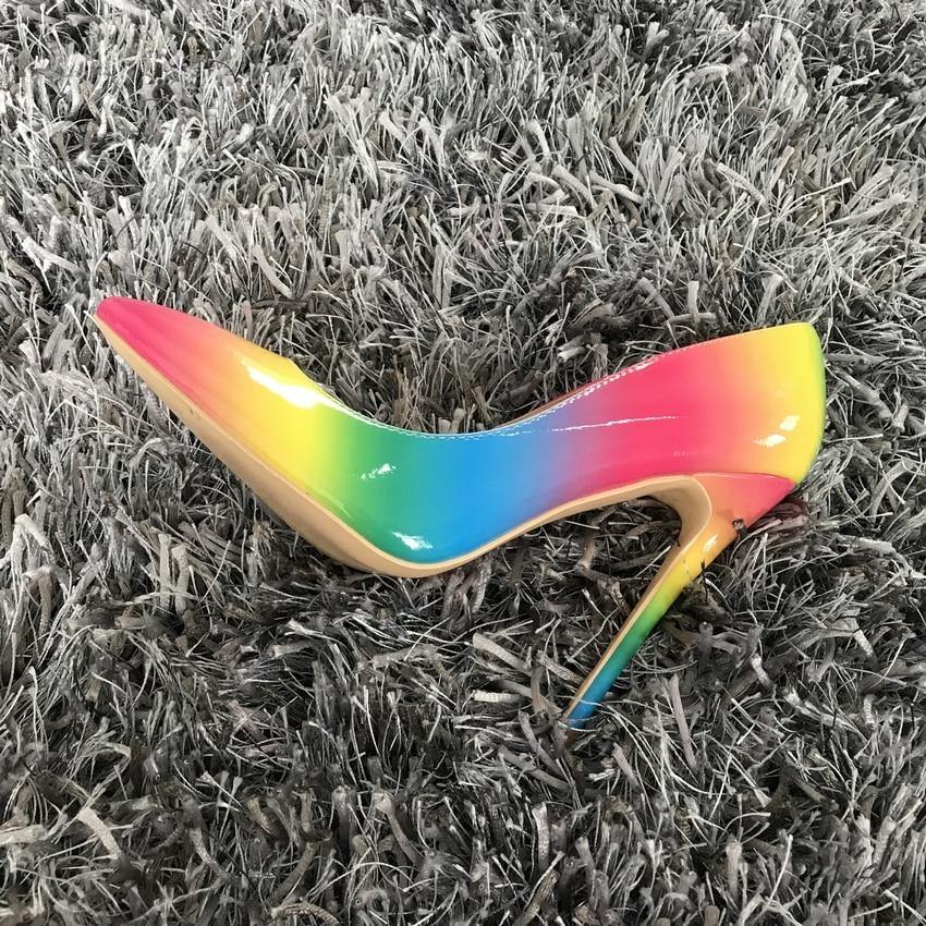 Rainbow High Heel Pumps | 12cm/10cm/8cm - Woodland Gatherer