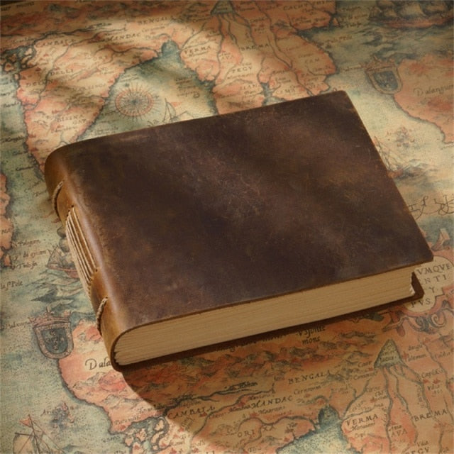Handmade Genuine Leather Thick Journal Sketchbook