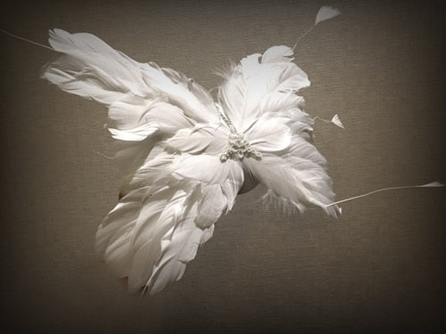 Alice Feather Butterfly Fascinator