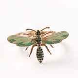 6pcs The Green Dragonfly Napkin Rings