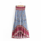 Peaches and Mint Boho Maxi Skirt