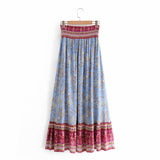 Peaches and Mint Boho Maxi Skirt