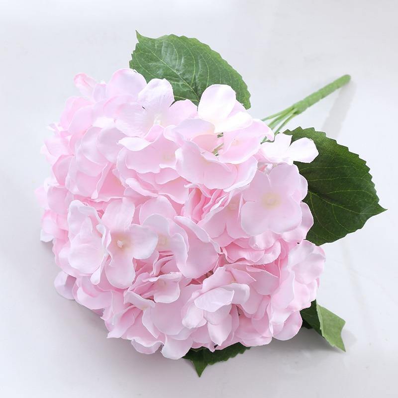 5 Heads Hydrangea Bouquet | Silk Artificial Flowers - Woodland Gatherer