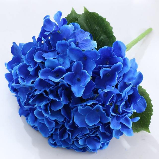 5 Heads Hydrangea Bouquet | Silk Artificial Flowers - Woodland Gatherer