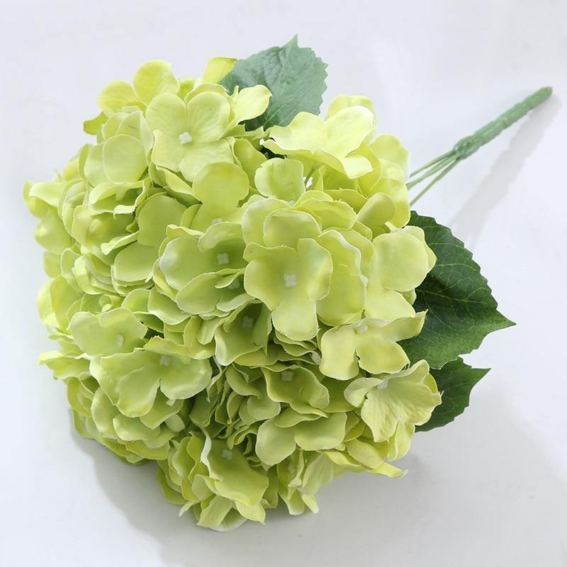 5 Heads Hydrangea Bouquet | Silk Artificial Flowers - Woodland Gatherer