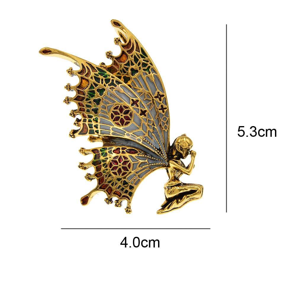 Church Fairy | Enamel Brooch | 2 Colours - Woodland Gatherer