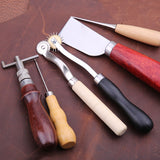 Leather Craft Tools Kit Hand Sewing Stitching Punch Carving Work Saddle Set Accessories DIY Tool Set