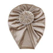 Velour Baby Turban Knot Head Wrap