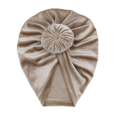 Velour Baby Turban Knot Head Wrap