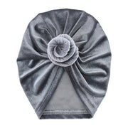 Velour Baby Turban Knot Head Wrap