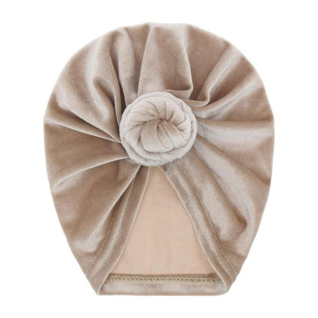 Velour Baby Turban Knot Head Wrap