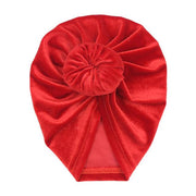 Velour Baby Turban Knot Head Wrap