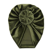 Velour Baby Turban Knot Head Wrap