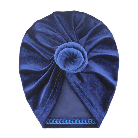 Velour Baby Turban Knot Head Wrap