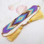 Handmade Glass Seed Bead Wristbands