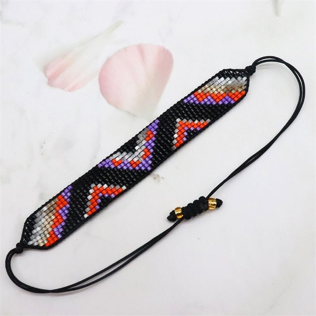 Handmade Glass Seed Bead Wristbands