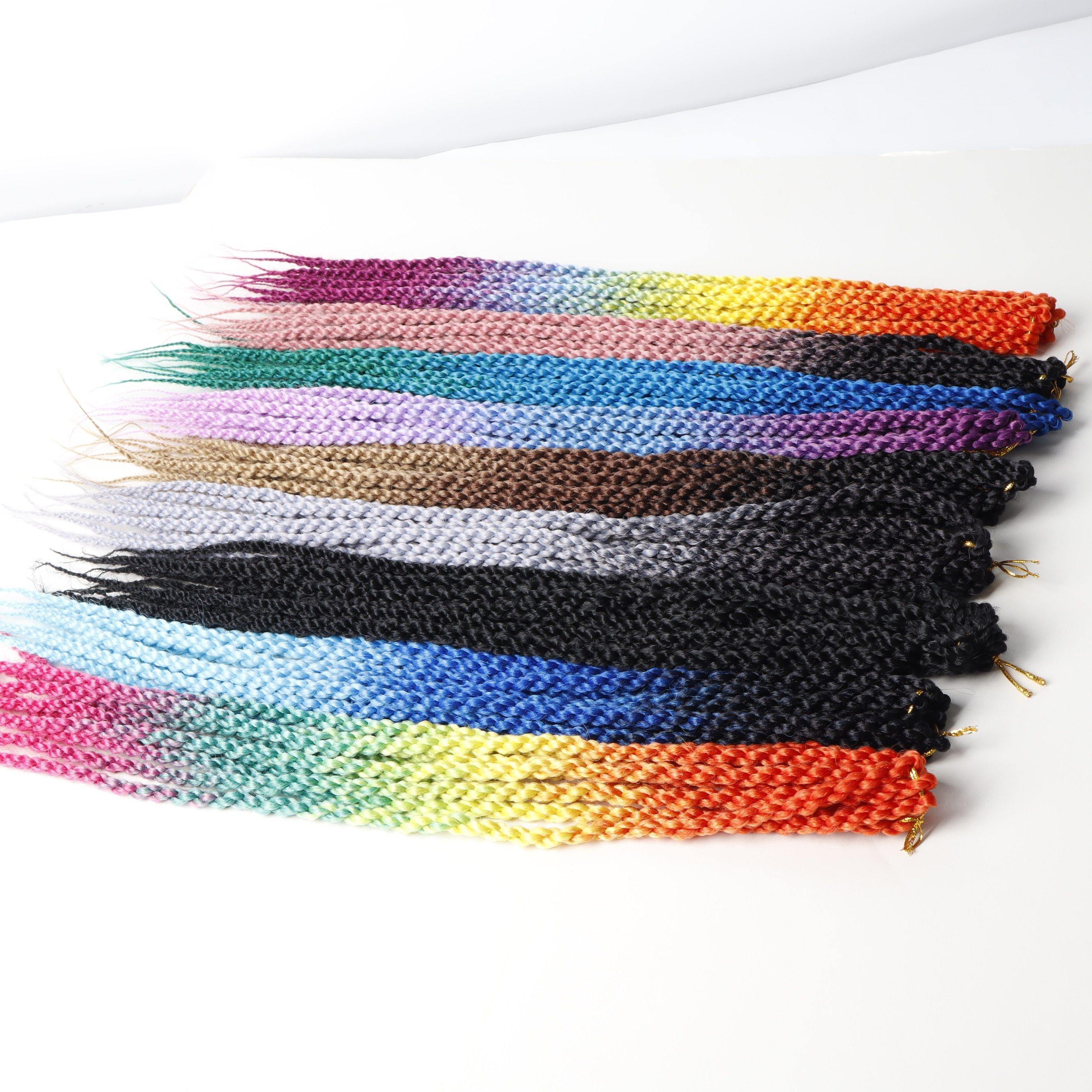 Cubic Twist Crochet Braids Ombre Hair Extensions | 10 Strands - Woodland Gatherer