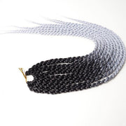 Cubic Twist Crochet Braids Ombre Hair Extensions | 10 Strands - Woodland Gatherer